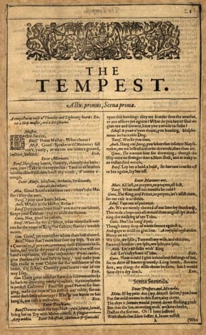 The Tempest Act 2 Scene 2 - William Shakespeare