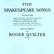 Fear no more the heat o’ the sun - Roger Quilter