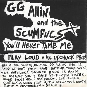 Ass Fuckin’ Butt Suckin’ Cunt Lickin’ Masturbation - GG Allin