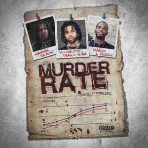 Murder Rate - ManMan Savage (Ft. Hoodrich Pablo Juan & Rockstar Marqo)