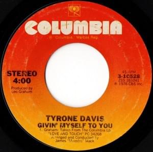 Givin’ Myself To You - Tyrone Davis