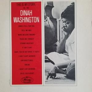 I Don’t Hurt Anymore - Dinah Washington