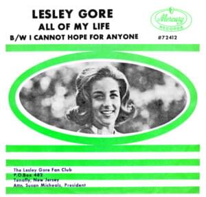 I Cannot Hope For Anyone - Lesley Gore