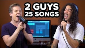 2 Guys 25 Songs 1 Beat - Anthony Vincent (Ft. Roomie)