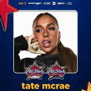 Tate McRae’s Live NHL All-Star Intermission Full Performance - Tate McRae