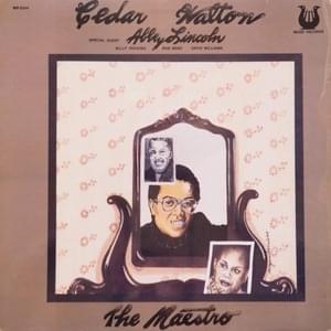 In a Sentimental Mood - Cedar Walton (Ft. Abbey Lincoln)