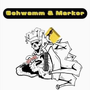 Schwamm & Marker - Permanent Marker