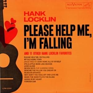 Blues In Advance - Hank Locklin