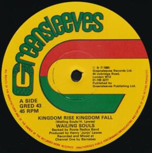 Kingdom Rise Kingdom Fall - Wailing Souls