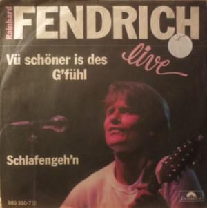 Vü Schöner is des G’fühl - Rainhard Fendrich