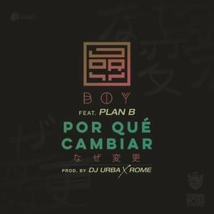 Por Que Cambiar - Jory Boy (Ft. Plan B)