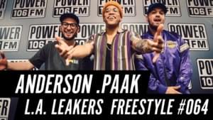 Anderson .Paak Freestyle | LA Leakers Freestyle #064 - Anderson .Paak