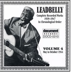 T.B. Blues - Lead Belly