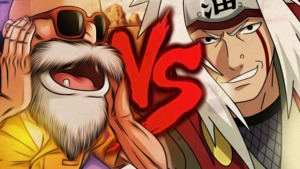 Duelo de Titãs: Mestre Kame VS. Jiraiya - 7 Minutoz