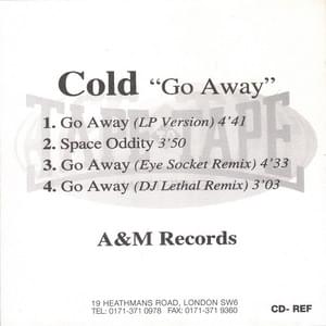 Go Away (Eye Socket Remix) - Cold (Ft. Fred Durst)