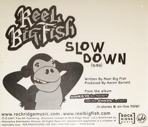 Slow Down - Reel Big Fish