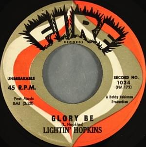 Glory Bee - Lightnin' Hopkins