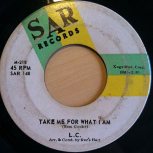 Take Me For What I Am - L.C. Cook