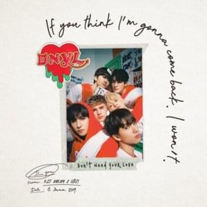 Don’t Need Your Love - NCT DREAM & HRVY