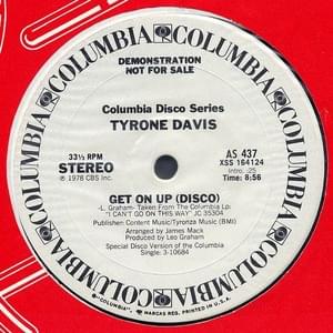 Get On Up (Disco) - Tyrone Davis