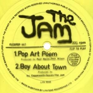 Pop Art Poem - ​The Jam