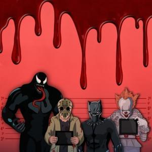 Pennywise x Black Panther x Venom x Jason - Aaron Fraser-Nash