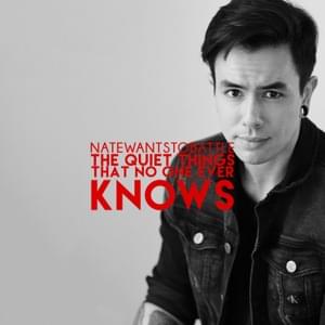 The Quiet Things That No One Ever Knows - NateWantsToBattle