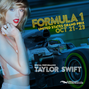 Formula 1 2016 Setlist - Taylor Swift