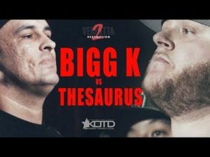 Bigg K vs. The Saurus - King of the Dot (Ft. Bigg K & The Saurus)