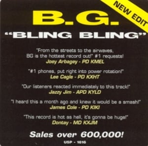 Bling Bling - B.G. (Ft. Cash Money Millionaires)