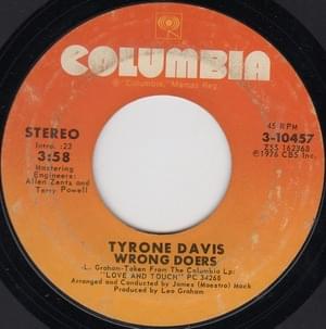 Wrong Doers - Tyrone Davis