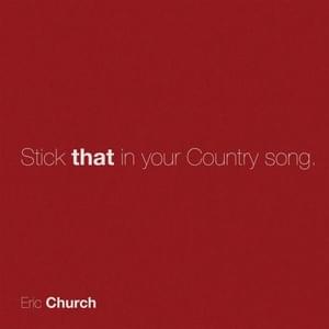 Stick That in Your Country Song - Eric Church