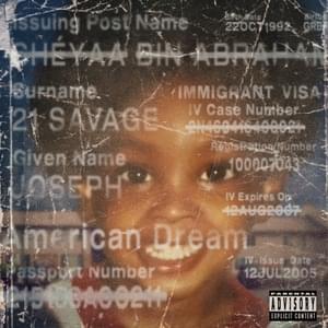 ​american dream (sped up) - 21 Savage