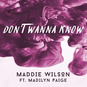 Don’t Wanna Know - Maddie Wilson (Ft. Madilyn Paige)