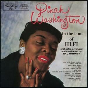 Say It Isn’t So - Dinah Washington