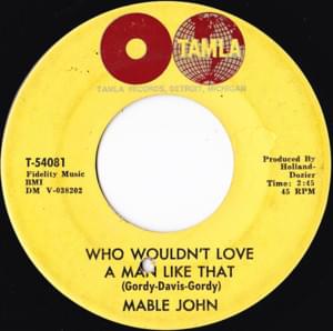 Who Wouldn’t Love A Man Like That - Mable John