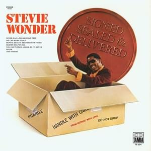 Joy (Takes Over Me) - Stevie Wonder