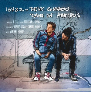 16h22 - Deux connards dans un abribus - Casseurs Flowters