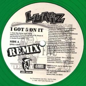 I Got 5 On It (Gumbo Funk Remix) - Luniz