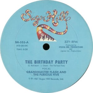 The Birthday Party - Grandmaster Flash & The Furious Five