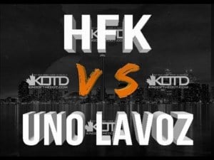 HFK vs Uno Lavoz - King of the Dot (Ft. HFK & Uno Lavoz)