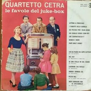 Bibbidi-Bobbidi-Bu - Quartetto Cetra