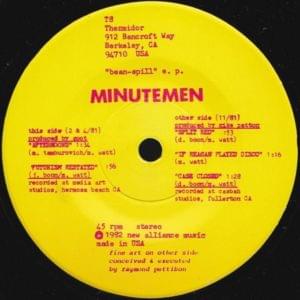 Afternoons - Minutemen