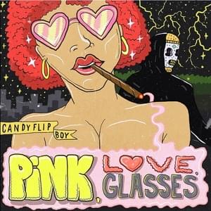 Pink, love, glasses - Candy Flip Boy