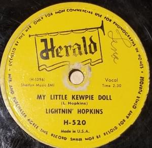 My Little Kewpie Doll - Lightnin' Hopkins