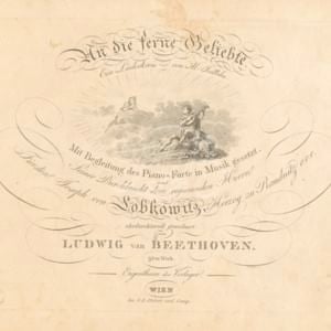 Leichte Segler in den Höhen - Ludwig van Beethoven