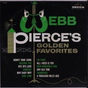 Any Old Time - Webb Pierce