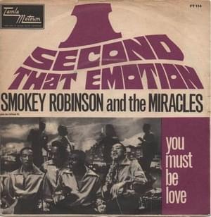 I Second That Emotion - Smokey Robinson & The Miracles