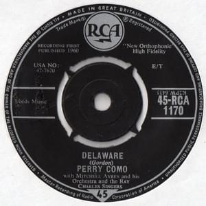 Delaware - Perry Como