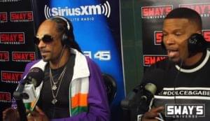 Snoop Dogg & Jamie Foxx Freestyle Sway in the Morning 2018 - Sway in the Morning (Ft. Jamie Foxx & Snoop Dogg)